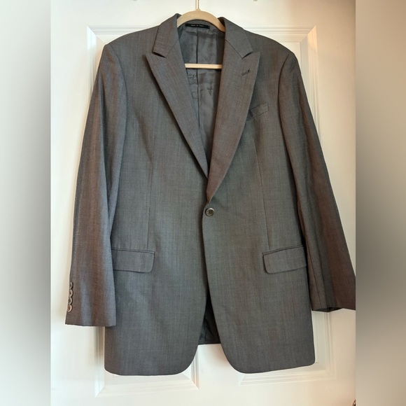 Armani Collezioni Other - 42L Recent Armani Collezioni Gray Check Sport Coat - Suit Jacket Blazer